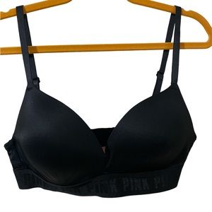 VS PINK Black Wear Everywhere Bra